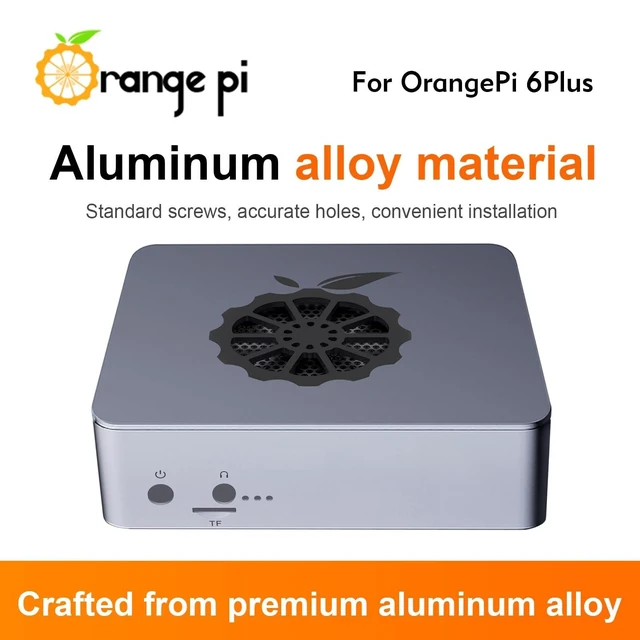 Alt view image 7 of 10 - Orange Pi 6 Plus Metal Protective Case, Only Compatible with Orange Pi 6 Plus Single Board Computer