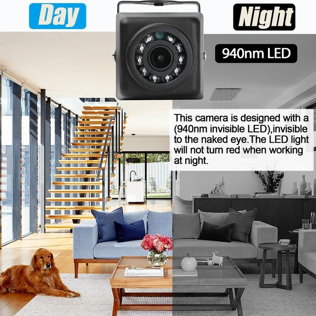Alt view image 10 of 14 - 5MP IP65 Waterproof POE IP Mini Camera,940nm Invisible LED Infrared POE Camera Night Vision,3.6mm Lens Mini Indoor/Outdoor Security Cam Motion Detection,PC/Phone App (I704-3-P-HSV6)