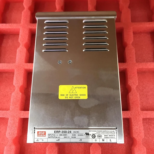 Alt view image 8 of 14 - Mean Well ERP-350-24 350.4W Single Output Switching Power Supply 24V/14.6A