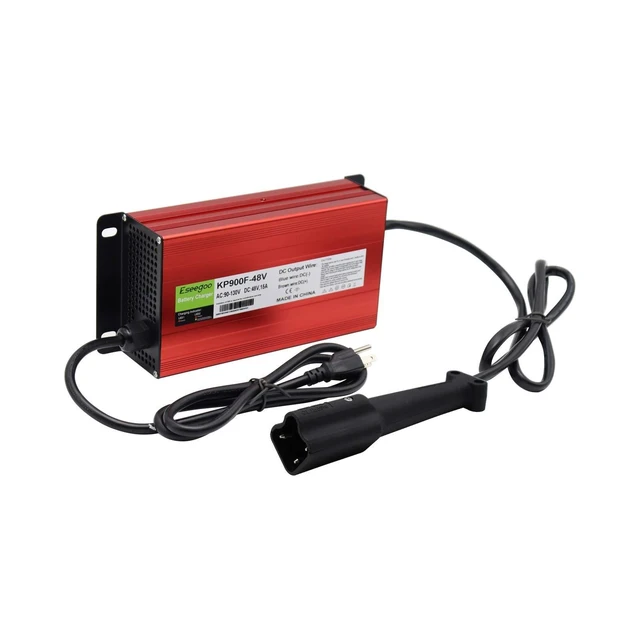 Alt view image 7 of 10 - Eseegoo 15 AMP Compatible with Yamaha G29 Drive & Drive 2 Battery Charger for 48 Volt Golf Carts with 3 Pin Plug