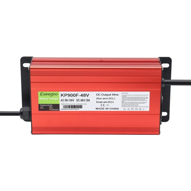 Alt view image 9 of 10 - Eseegoo 15 AMP Compatible with Yamaha G29 Drive & Drive 2 Battery Charger for 48 Volt Golf Carts with 3 Pin Plug