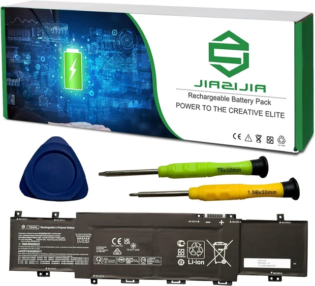 Alt view image 7 of 12 - TI04XL Laptop Battery Replacement for Hp Envy 17M-CH0013DX 17-CH0027UR 17-CH0026UR Series Notebook M24563-005 HSTNN-IB9T M24420-1D1 Black 15.12V 55.67Wh 3500mAh