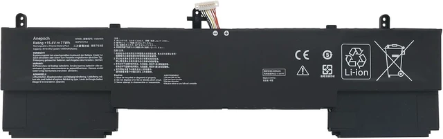 Alt view image 14 of 14 - C42N1839 Laptop Battery Replacement for ASUS ZenBook 15 UX534 UX534F UX534FA UX534FT UX563FD UX534FA UX563 UX563FD Q546F Q546FD Series Notebook Laptop 15.4V 71Wh 4480mAh