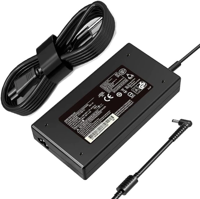 Alt view image 5 of 8 - 120W Charger for MSI chicony a120a055p Cyborg 15 a13v/a12vf Cyborg a13ve Thin 15 b13uc ADP-120VH D A17-120P2A Power Adapter