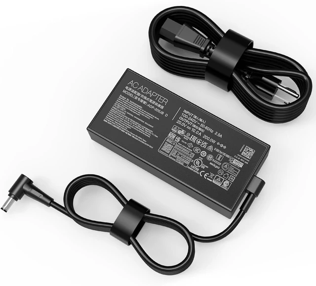 Alt view image 7 of 12 - 200W AC Charger Compatible with Asus Vivobook Pro 15 Q543 Q543M Q543MJ Q543MV Q533 Q533M Q533MJ Creator Q Q540 Q540V Q540VJ Q530V Q530 Q530VJ Gaming Laptop Power Supply Adapter