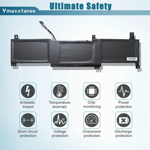 Alt view image 11 of 14 - L21L3PF0 L21M3PF0 L21D3PF0 L21M3PF1 L21C3PF0 Laptop Battery for Lenovo IdeaPad 1-14ALC7 14IGL7 14IJL7 14IAU7 14ADA7 14AMN7 1-15ADA7 15IAU7 15ALC7 15IGL7 15IJL7 15AMN7 15IRU7 V15 G2-ITL G2ITL Series