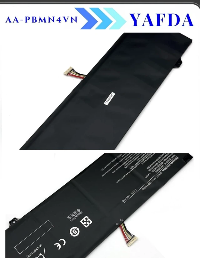 Alt view image 11 of 12 - Laptop Battery Replacement for Samsung Galaxy Book Pro 360 15 15.6" NP950XDB NP950XDB-KA1US NP950XDB-KB1US NP950XDB-KC5US NP950XDB-KC3US NP950QDB NP950QDB-KB1US NP950QED NP950QED-KB1US