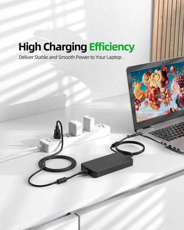 Alt view image 12 of 12 - 230W 7.4mm Tip Charger Fit for HP Zbook 15 G1 G2 17 G2, Omen 17 Omen X 2S 15, 925141-850 L58062-001 TPN-LA10 TPN-DA12 Power Supply Cord Adapter (Safety Certified by UL)