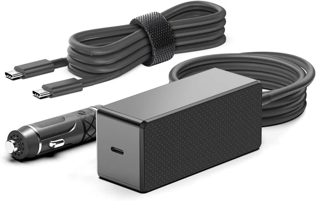 Alt view image 8 of 14 - Laptop Car Charger 140W 130W 100W 96W 90W 87W 67W 61W USB-C Power Adapter PD3.1 12-24V DC Adapter for MacBook Pro 16/15/14/13 Inch,MacBook Air 15" 13" M1 M2,iPad Pro,Dell,Lenovo,HP,Asus and More