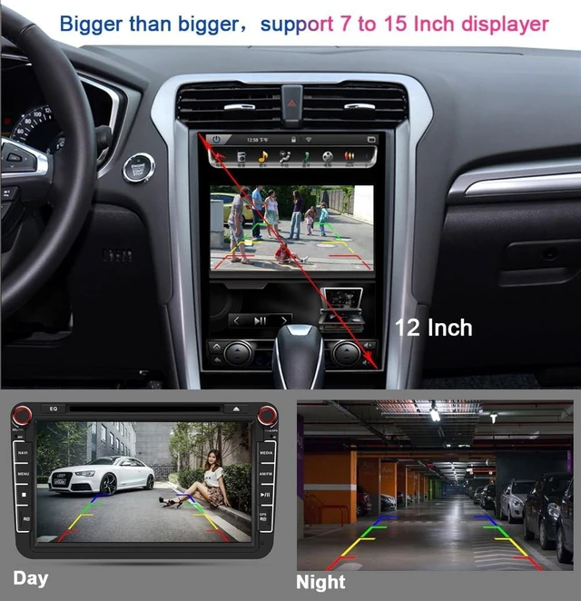 Alt view image 10 of 10 - HD 720p Night Vision Rear View Reverse Camera, License Plate Backup Camera Replacement for Subaru Impreza/Outback 2006,2008-2011 Subaru Forester 2005-2010