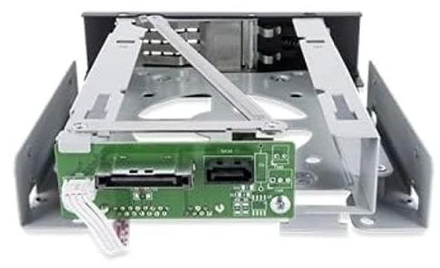Alt view image 7 of 10 - ICY DOCK 3.5 inch SAS/SATA HDD Hard Drive Mobile Rack Tool Free Enclosure for 5.25" Bay | TurboSwap MB171SP-1B
