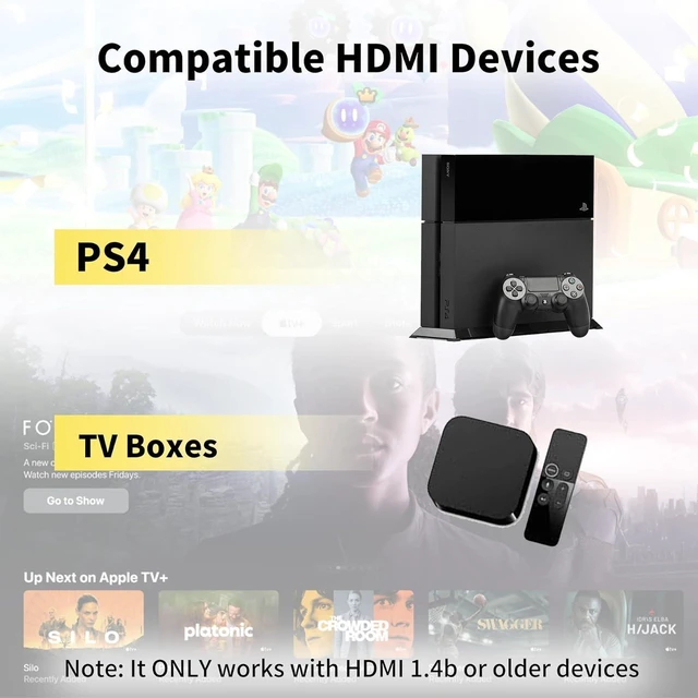 Alt view image 10 of 14 - ATOTO AC-HBV86 HDMI to USB A Adapter Cable, 13.8cm / 5.43 inchConnecting TV Boxes/Gamepads to Android Devices (P9 / A6 / S8 Series), Streaming TV Shows Movies and Games in Car