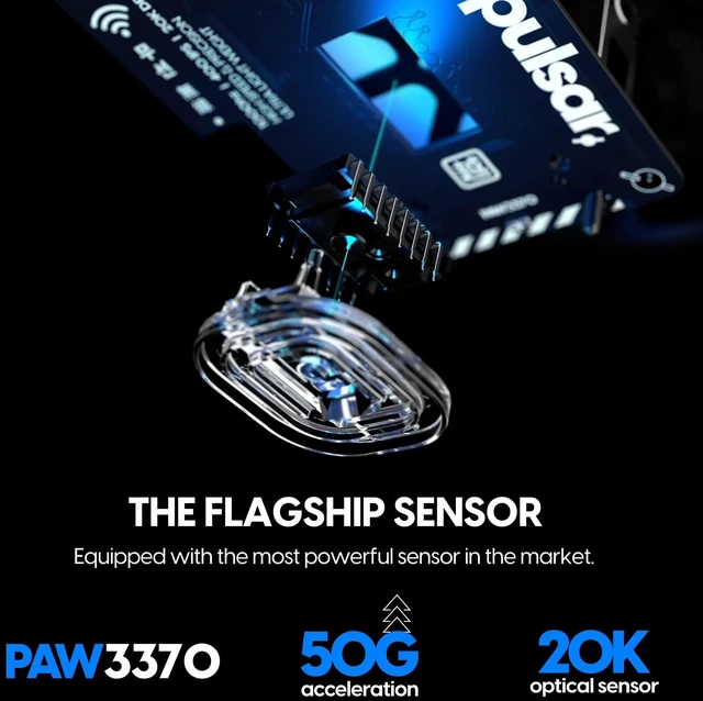 Alt view image 10 of 12 - Pulsar Gaming Gears - Xlite V2 Wireless Gaming Mouse, Ultra Lightweight, 2.1 oz (59 g)