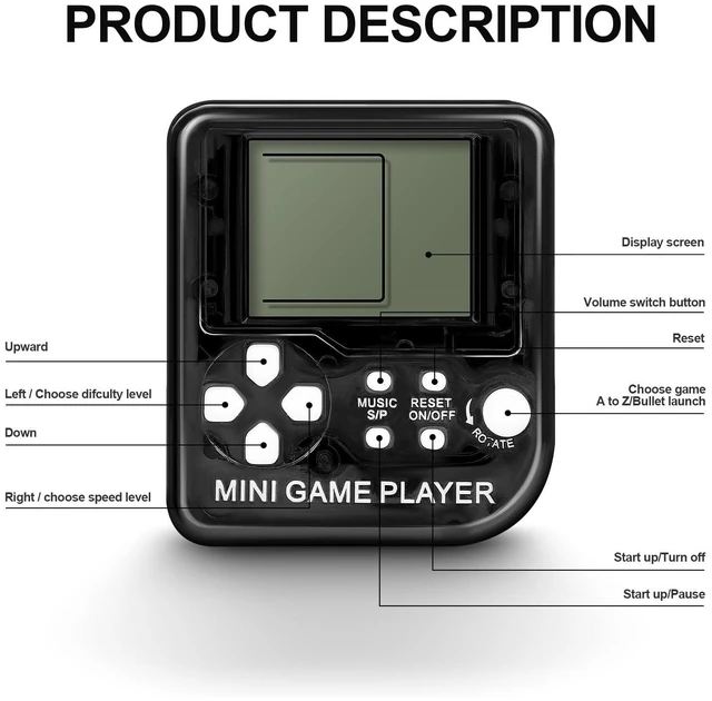 Alt view image 9 of 12 - 24Pcs Video Game Party Favors for Kids, Mini Game Keychain Arcade party favors Birthday Supplies Classroom Prizes for Boys and Girls