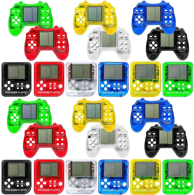 Alt view image 7 of 12 - 24Pcs Video Game Party Favors for Kids, Mini Game Keychain Arcade party favors Birthday Supplies Classroom Prizes for Boys and Girls