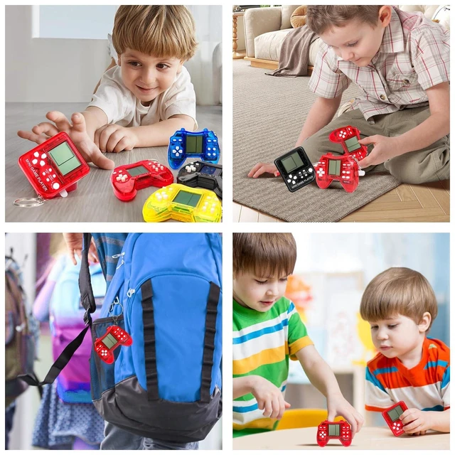 Alt view image 12 of 12 - 24Pcs Video Game Party Favors for Kids, Mini Game Keychain Arcade party favors Birthday Supplies Classroom Prizes for Boys and Girls