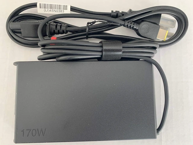 Alt view image 13 of 14 - New Genuine Slim Design Lenovo 20V 8.5A 170W AC Adapter for Lenovo ThinkPad P73, Compatible with P/N: SA10R16886, 02DL140, ADL170SCC3A.