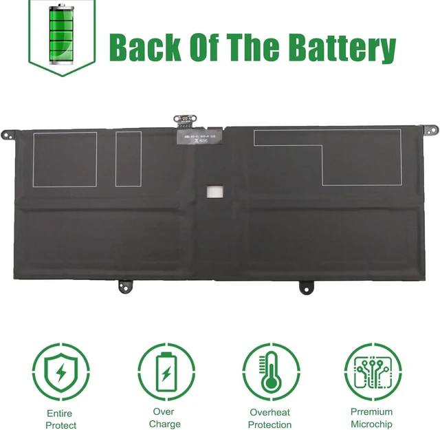 Alt view image 10 of 10 - L19C4PH0 Laptop Battery Replacement for Lenovo Ideapad Slim 9-14ITL05 Series Notebook SB10Y75087 5B10Y75089 L19M4PH0 SB10Y75088 5B10Y75090 Black 7.72V 63.5Wh 8290mAh