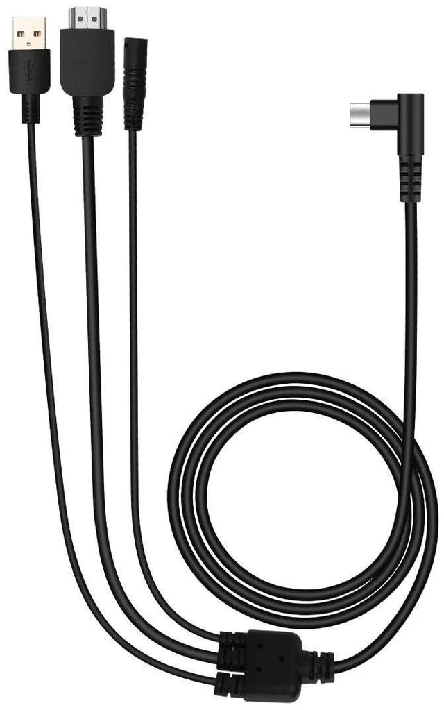 Alt view image 8 of 14 - 3-in-1 Cable Suitable for Huion KAMVAS Pro 12/13/16 Graphics Drawing Monitor