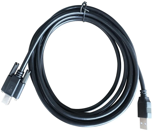 Alt view image 6 of 10 - Washinglee USB Data Cable for Cummins Inline 6 Diagnostic Tool, for Heavy Duty Truck Diesel Engine, 10 FT