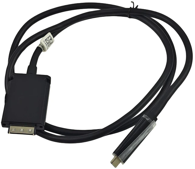 Alt view image 5 of 8 - USB-C to DisplayPort Dock Cable Compatible Dell WD15 K17A HFXN4 PM41V 47" | USB-C to DisplayPort Dock Cable for PM41V HFXN4