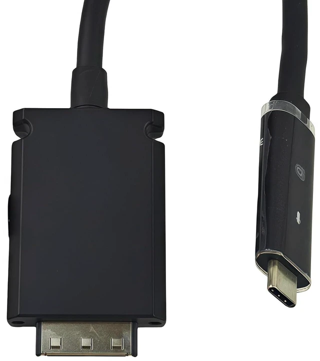 Alt view image 6 of 8 - USB-C to DisplayPort Dock Cable Compatible Dell WD15 K17A HFXN4 PM41V 47" | USB-C to DisplayPort Dock Cable for PM41V HFXN4
