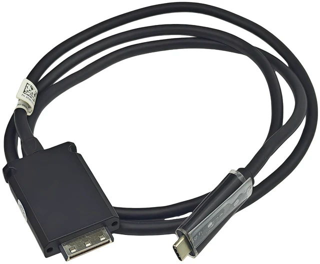 Alt view image 8 of 8 - USB-C to DisplayPort Dock Cable Compatible Dell WD15 K17A HFXN4 PM41V 47" | USB-C to DisplayPort Dock Cable for PM41V HFXN4