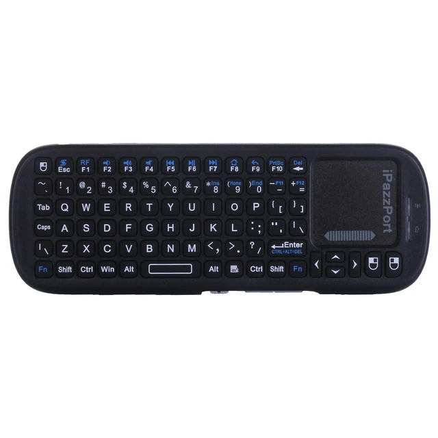 Alt view image 6 of 10 - iPazzPort 2.4G+Bluetooth Wireless Mini Keyboard with Touchpad and Mouse Compact Design,Portable Lightweight for PC/Android/iOS/Raspberry/HTPC