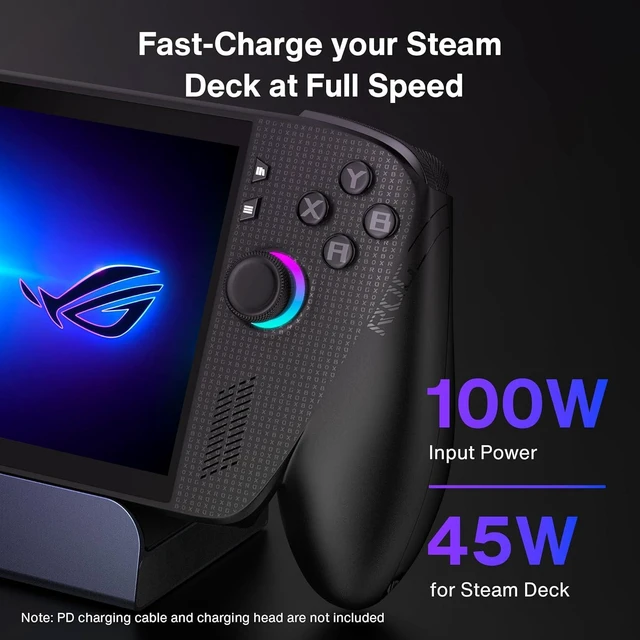 Alt view image 12 of 14 - iVANKY Upgraded 10-in-1 Docking Station for ROG Xbox Ally X(2025)/Steam Deck OLED/ASUS ROG Ally X, 4K@144Hz Dock for Lenovo Legion GoS/MSI Claw, HDMI 2.1, 1Gbps Ethernet, 5*USB-A 3.0, 100W Charge
