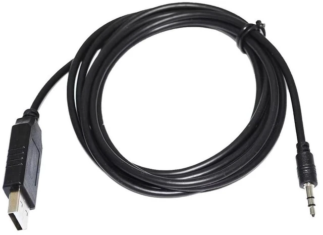 Alt view image 7 of 12 - USB to 2.5mm Audio Jack RS485 Cable 1.8m for Brooks MFC Flow Meter PC Communication