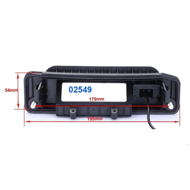 Alt view image 10 of 10 - Rear View Back up Parking car Camera Trunk Handle for W205 C117 W172 W222 C180 C200 C220 C250 C280 C300 C300E C350 C400 W204 CLA45 CLA220 45 E220 E220d E350 E320 E400 C207 R172 C43 C63 E43 E53 SLK55