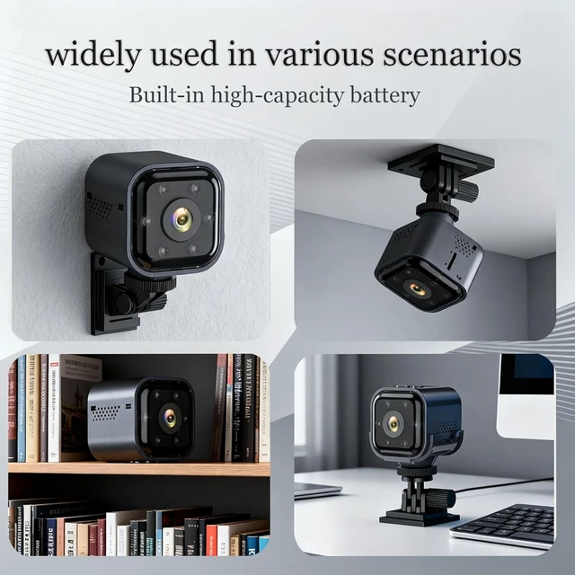 Alt view image 11 of 12 - Tuvilo Wireless Camera 1080p HD Home Security Camera with 30-Day Battery Life, Night Vision, Ideal for Baby/Pet/Dog Monitoring