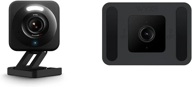 Alt view image 8 of 14 - Bundle of WYZE Cam v4, 2.5K WiFi Security Camera, Indoor/Outdoor Home Security, Pet/Baby, Motion Activated Spotlight/Siren, Color Night Vision, 2-Way Audio + Wyze Window Mount for Wyze Cam OG, v4