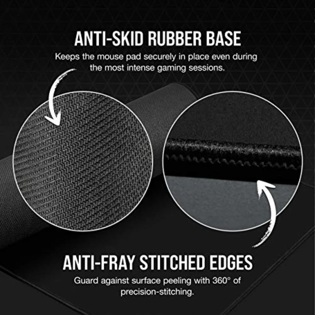 Alt view image 13 of 14 - MM350 PRO Extended XL Premium Spill-Proof Cloth Gaming Mouse Pad 36.6 Width x 15.7 Height Surface Black