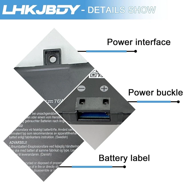 Alt view image 10 of 14 - C41N2101 Laptop Battery Replacement for Asus Zenbook Pro 14 Duo OLED UM6702RA UX8402ZA AUX8402ZE TUF Gaming Dash F15 FX517ZR FX517ZM FX517ZC ROG Zephyrus G14 GA402RJ GA402RK