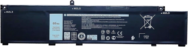Alt view image 8 of 14 - 68Wh MV07R Laptop Battery Replacement for Dell G3 15 3500 3590 3700 3790 G5 15 5500 5505 SE Series Notebook 72WGV 072WGV W5W19 0W5W19 JJRRD 0JJRRD 266J9 PN1VN M4GWP 15.2V 4-Cell High Performance