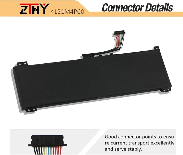 Alt view image 11 of 14 - L21M4PC0 Laptop Battery Replacement for Lenovo IdeaPad Gaming 3-15IAH7 3-15ARH7, Legion 5-15IAH7 5-15ARH7 5-15ARH7H 5-15IAH7H L21L4PC0 L21C4PC0 L21D4PC0 5B11F24158 SB11F24146 5B11N47418 15.44V 60Wh
