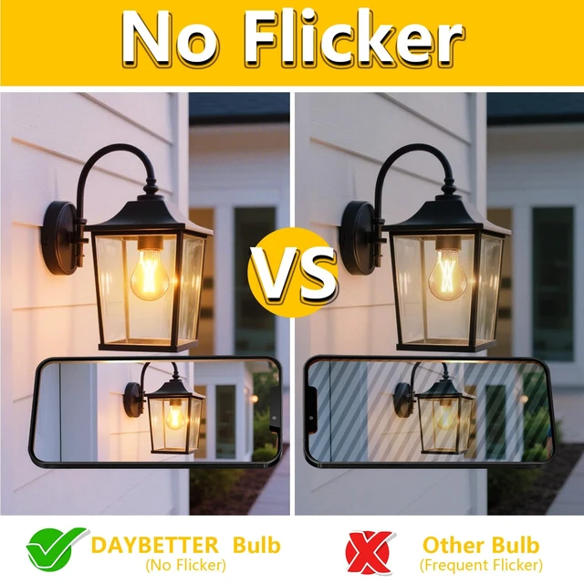 Alt view image 11 of 12 - 12 Pack A19 Vintage LED Edison Bulbs, 60W Equivalent, Dimmable, High Brightness 2700K Warm White, 800 Lumens, 8W E26 Standard Base, CRI80+, Clear Glass Filament Bulb for Living Room