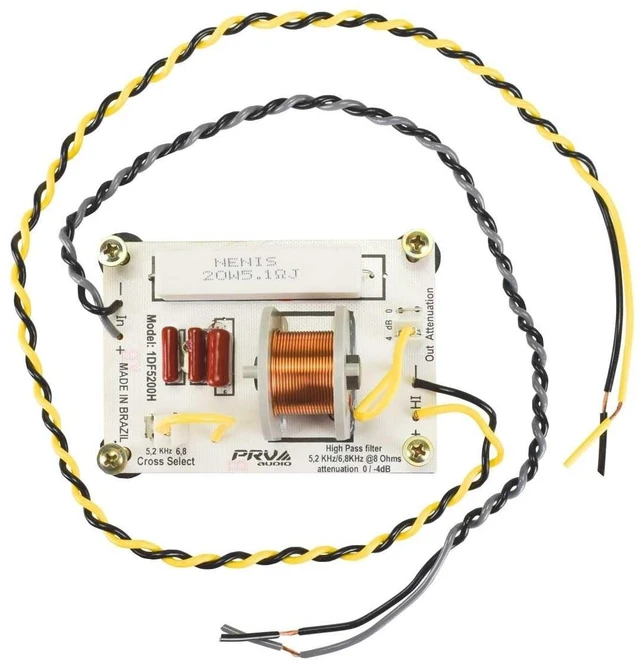 Alt view image 4 of 4 - PRV AUDIO 1DF5200H High Pass Crossover Board 5200/6800 Hz with Driver Attenuation Brightness Control