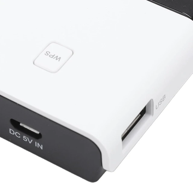 Alt view image 13 of 14 - Wireless USB 2.0 Network Print Server - 10/100 Mbps LAN Bridge USB Printer Server Adapter, Support 7/8/10/11/, OS, Support 4 Printers (US Plug)