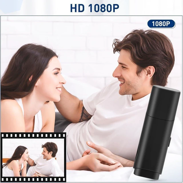 Alt view image 12 of 14 - 1080P Hidden Camera USB Flash Drive with Free 128GB Card Mini Spy Camera, Loop Recording & Motion Detection, Portable Video Recorder for Home, Office, Meeting, Security (128GB Memory Card)