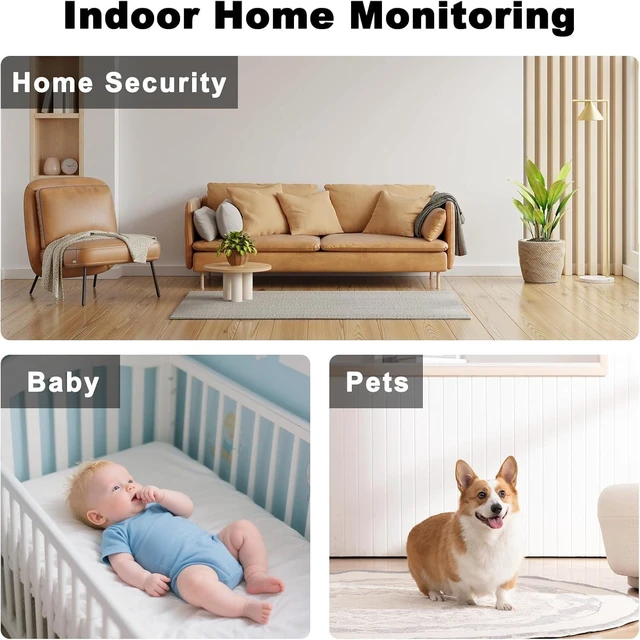 Alt view image 12 of 12 - Thirdeyes 1080P Camera Charger with 2.4G/5G WiFi, Wireless Mini Camera for Indoor Home Security, Nanny Cam for Pets & Baby, Real-Time Monitoring, Motion Detection, Plug-in Wall Charger Cam