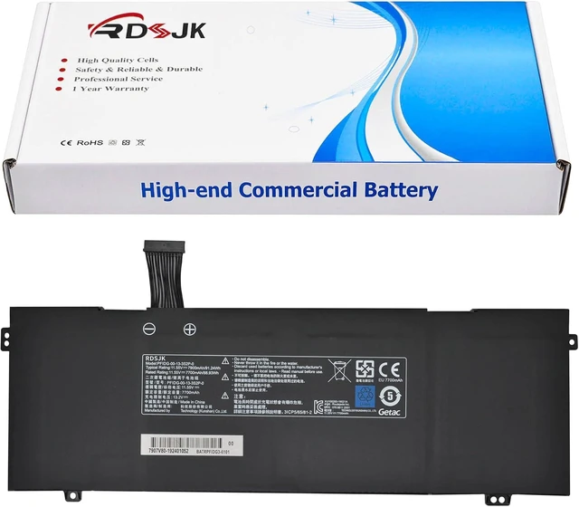 Alt view image 8 of 14 - PFIDG-00-13-3S2P-0 PFIDG-03-17-3S2P-0 Laptop Battery for Eluktronics MAX-17 Schenker S1 Plus VIA 15 Mechrevo Code 01 Umi Air2 Medion Erazer Beast X10 X20 X25 Tuxedo Pulse 15 GM7MG7P 11.55V 91.24Wh