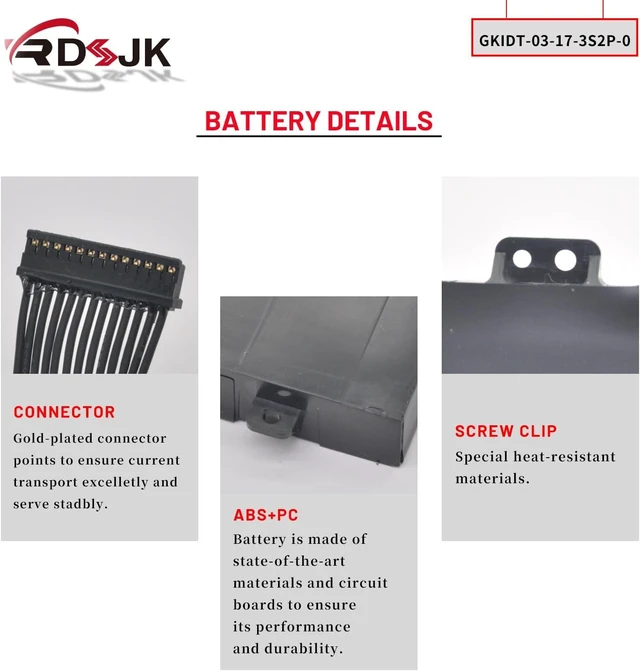 Alt view image 12 of 14 - GKIDT-03-17-3S2P-0 GKIDT-00-13-3S2P-0 Laptop Battery for Intel QC7 Adata XPG Xenia 15 Schenker XMG Fusion 15 XFU15L19 Eluktronics MAG-15 Aftershock Vapor 15 Pro 2021 GLIDK-00-15-3S2P-0 11.4V 93.48Wh