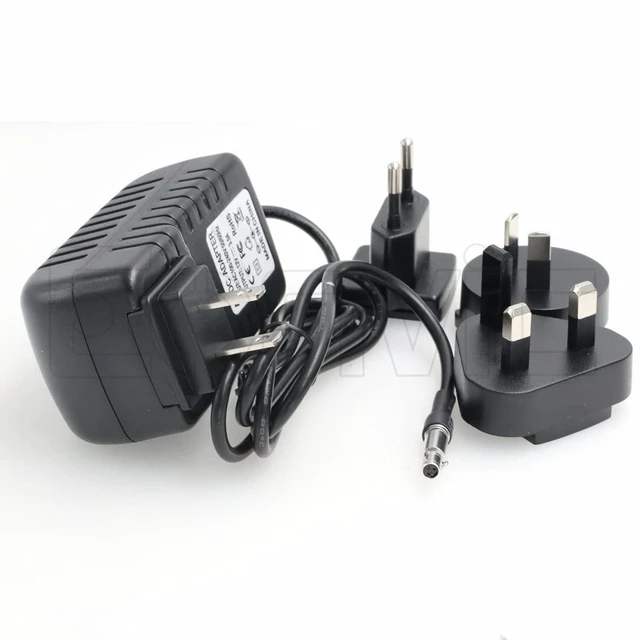 Alt view image 7 of 8 - Eonvic Power Adapter for Convergent Design Odyssey7/7Q Apollo,12V 3A Power Supply AC Adapter with 4 Plugs (US,UK,EU,AU)