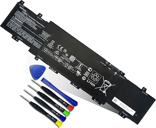 Alt view image 7 of 12 - 55.67Wh 4-Cell TI04XL M24563-005 Battery Replacement for HP Envy 17 Envy 17-ch Series Laptop HP Envy 17 Envy 17-ch Series Laptop HSTNN-IB9T M24420-1D1 M24563-005 TI04055XL M24420-1C1 -15.12V