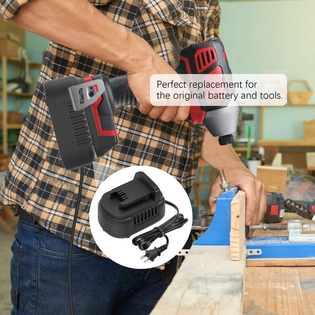 Alt view image 10 of 10 - YNDZ New Version 110V to 18V DC Converter,Power Source Option for Milwaukee 18V M18 Cordless Tools,AC to DC Converter 500W,120V to 18V Power Supply, AC Plug Transformer Adapter