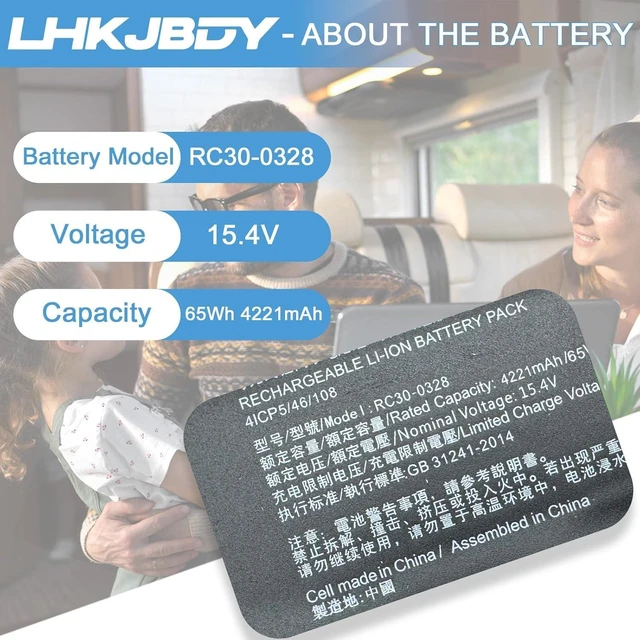 Alt view image 9 of 14 - RC30-0328 RZ09-0328 Laptop Battery Replacement for Razer Blade 15 Base 2020 2021 RZ09-03287E22-R3B1 RZ09-03287E22-R3U1 RZ09-03287E22-R341 RZ09-03304x RZ09-03305x RZ09-03304x RZ09-03286 RZ09-0330x