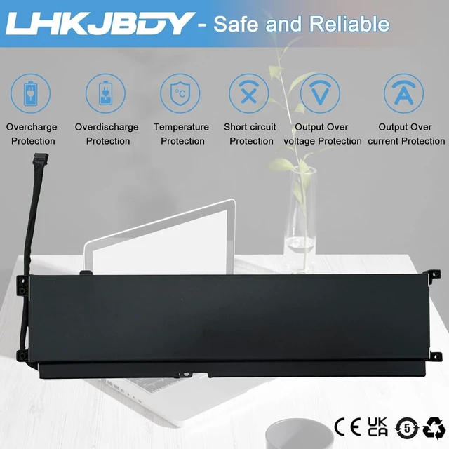 Alt view image 12 of 14 - RC30-0328 RZ09-0328 Laptop Battery Replacement for Razer Blade 15 Base 2020 2021 RZ09-03287E22-R3B1 RZ09-03287E22-R3U1 RZ09-03287E22-R341 RZ09-03304x RZ09-03305x RZ09-03304x RZ09-03286 RZ09-0330x