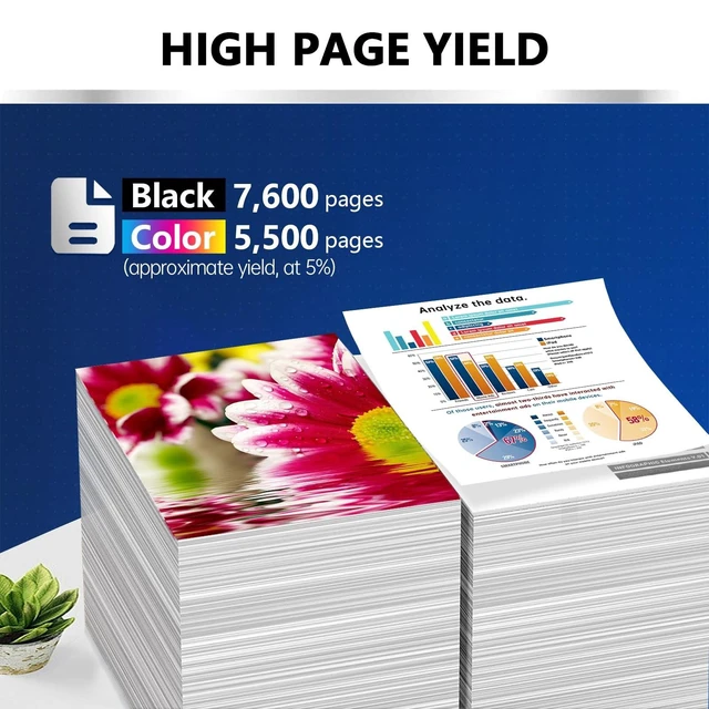 Alt view image 7 of 10 - with Chip 4PACK 069H 069 Toner Cartridge Super High-Yield Replacement for Canon 069H 069 Toner Cartridge Compatible with imageCLASS LBP673Cdw LBP674Cx LBP674Cdw MF752Cdw MF753Cdw Printer